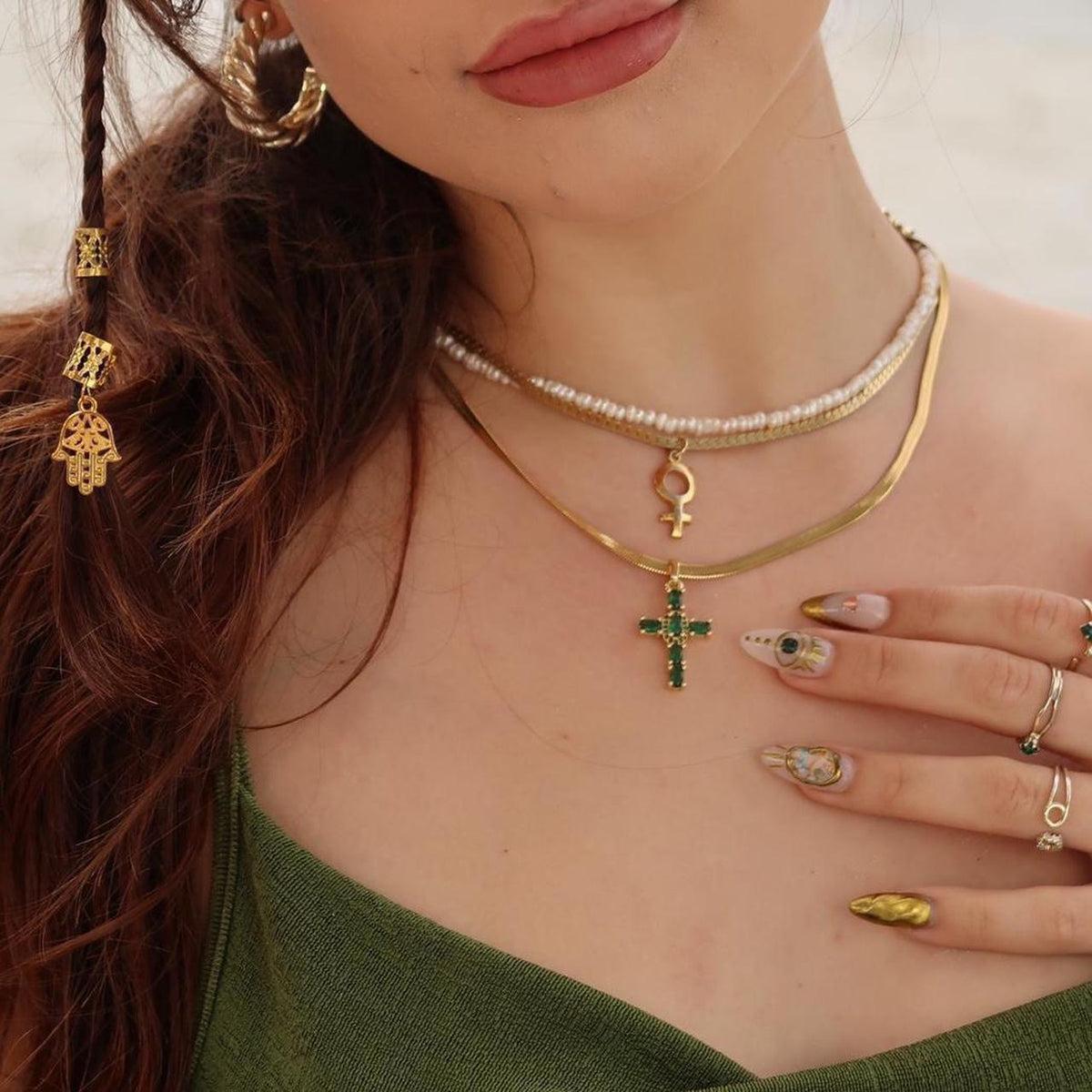 Emerald Cross